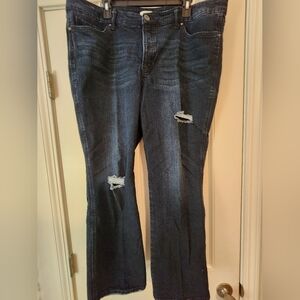 Jessica Simpson Dark Blue Flare Jeans